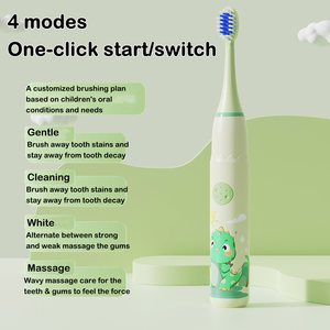 ילדים חדשים תינוק קולי מברשת שיניים סונית לילדים חכמים לילדים חשמל עמיד למים חשמליים למים - Product Image 4