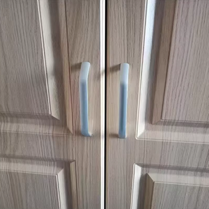 Poignées de luxe en alliage d'aluminium finition mate, poignées de haute qualité, élégantes pour tiroirs et armoires, modernes pour armoires et commodes - Product Image 4