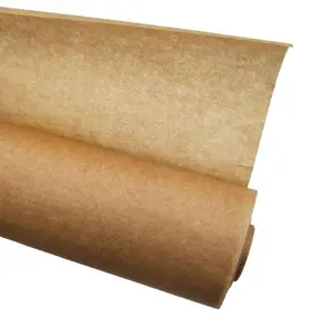 Papier de cuisson imperméable et antiadhésif, papier de friteuse à Air parchemin naturel