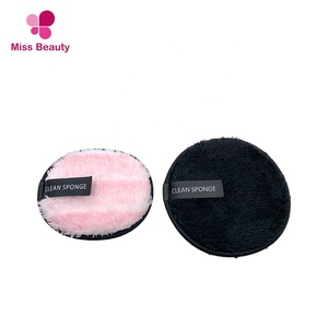 Miss Beauté Nouveautés Microfibre Étiquette Privée maquillage Rose Supprimer Tampons avec Double Face - Product Image 3
