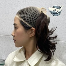 Accessoire de coiffure pour peau préservée à filet fixe à tête ouverte - Product Image 1