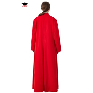 Custom <strong>Anglican</strong> Cassock Clergy Robe Single Breasted Pulpit Garb for <strong>Priest</strong> Server Choir Cassock Robe with Lining - Product Image 6