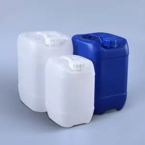 Vente en gros 5L Seau en plastique empilable robuste avec couvercle Transporteur d'eau chimique