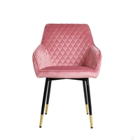 Chaises de salle à manger en velours, chaise en velours beige, chaise de restaurant ou de cuisine Westwing noir ou bleu vert