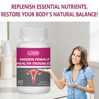 OEM/ODM Santé des femmes spécifique aux fibromes utérins, barrière défensive, sans gluten, 100% naturel