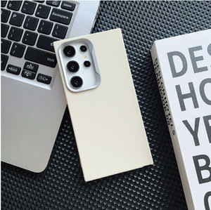 เคสโทรศัพท์ Samsung S26U ลายหนังเทียมเรียบง่าย, เคสป้องกัน S24 FE, เคส S25 A37 A56 รุ่นใหม่ ให้สัมผัสนุ่มพรีเมียม - Product Image 1