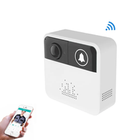 Sonnette intelligente sans fil WiFi avec caméra APP Surveillance à distance Super Mini visionneuse de sonnette vidéo numérique