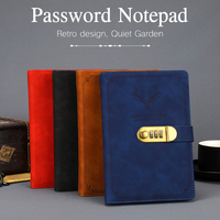 Carnet de notes A5 avec mot de passe personnalisé en gros Carnet de notes créatif multifonctionnel avec serrure pour cadeau d'entreprise