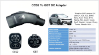 Longood 2026 Adaptateur de chargeur EV pas cher pour véhicules électriques CCS2 vers GBT 1000V 300A