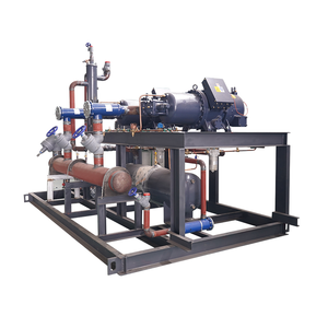 Unité de refroidissement à vis à air, compresseur semi-hermétique, refroidisseur d'eau industriel, économie d'énergie, pompe à moteur à engrenages automatique - Product Image 4