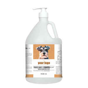 Productos profesionales para el cuidado de mascotas naturales Champú orgánico natural para perros Botella grande a granel Champú y acondicionador para cachorros - Product Image 2