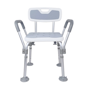 Chaise de douche Pulse Health en alliage d'aluminium, capacité de charge de 136 kg, avec grandes ventouses, pour personnes âgées, handicapées, femmes enceintes, utilisation dans la salle de bain - Product Image 5