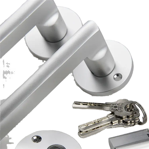 Promotion <span class=keywords><strong>Moment</strong></span> : Ensemble de serrures de porte à mortaise en alumine pure, Zhongshan Tiffanthy Hardware, poignée et bouton, fonctionnalités ajoutées en usine - Product Image 1