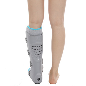 <b>Ankle</b> <b>Support</b> Brace Gray Breathable Adjustable For Adults Unisex Leg <b>Support</b> Device - Product Image 1
