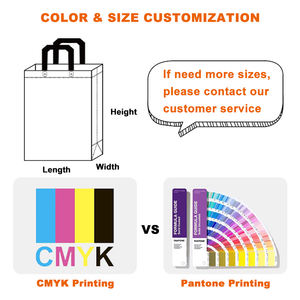 Ecológico reutilizable publicidad comestibles <span class=keywords><strong>Pp</strong></span> laminado tela no tejida bolso de compras bolso de mano - Product Image 6