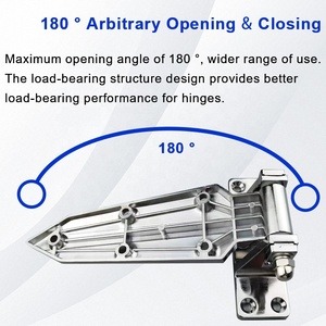Serratura di sicurezza regolabile in lega di zinco 1460 <span class=keywords><strong>per</strong></span> porte di congelatori commerciali, unità di stoccaggio, frigoriferi e <span class=keywords><strong>cerniere</strong></span> <span class=keywords><strong>per</strong></span> celle frigorifere - Product Image 6
