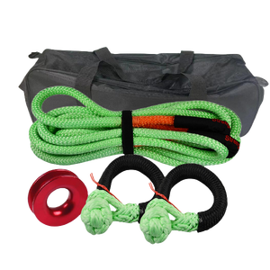 JL đôi bện Nylon kéo dây 4x4 động phục hồi dây kit, mềm còng dưới, tời Damper, <span class=keywords><strong>snatch</strong></span> khối - Product Image 2