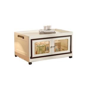 Meuble de <span class=keywords><strong>rangement</strong></span> portable pliable en <span class=keywords><strong>plastique</strong></span> à assemblage rapide pour l'organisation des dortoirs et appartements - Product Image 1