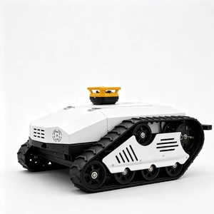 Vehículo Robótico Inteligente, Máquina Cortadora <span class=keywords><strong>de</strong></span> Césped Eléctrica con Control Remoto, Equipo Agrícola, Robot <span class=keywords><strong>de</strong></span> Mantenimiento <span class=keywords><strong>de</strong></span> Terrenos <span class=keywords><strong>de</strong></span> Alta Resistencia - Product Image 3
