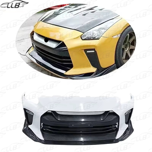 Paraurti Anteriore in Fibra di Carbonio Stile Top-secret per <span class=keywords><strong>Nissan</strong></span> <span class=keywords><strong>GTR</strong></span> R35 2008-2019, Parti per Modifica <span class=keywords><strong>Auto</strong></span> - Product Image 6