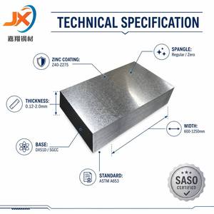 Tôle d'<span class=keywords><strong>acier</strong></span> galvanisé 4x8 pieds, panneau de toiture ondulé, revêtement en zinc par immersion à chaud, anti-traces de doigts, fournisseur de matériaux de construction - Product Image 1