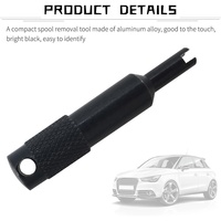 Outil universel de démontage de valve de pneu de moto Nachee, outil professionnel de démontage de valve Schrader pour vélo/voiture/camion, en acier haute teneur en carbone