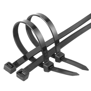 Bridas de plástico de alta resistencia de 6 pulgadas (120 lb), 7.6*150 mm, 100 unidades, negras, blancas, multicolor, multiusos, para sujetar cables - Product Image 6