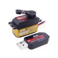 Servo de Perfil Bajo Programable con Engranaje de Titanio AGFRC B44DLM V2