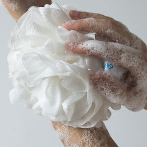 Super large Cute Lace Soft Sponge Bath Ball Shower Rub Bath Shower Wash Body Pot Sponge Scrubber Durable Healthy Massage Brush - Product Image 6