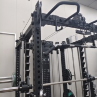Nueva Máquina Smith 2026, Banco de Pesas Multiusos, Soporte para Barra, Uso Comercial y Doméstico, Soporte Multifuncional para Entrenamiento con Pesas