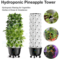 Système de culture verticale hydroponique pour l'agriculture intérieure, tour de culture d'ananas, tour de culture aéroponique