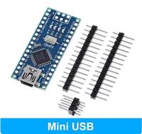 Placa de Desarrollo Nano V3.0 de Fábrica GGDX con Chip CH340, Compatible con Atmega328P, Paquete SMD para Sistema Operativo Linux e IDE