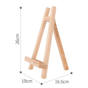<span class=keywords><strong>Cavalletto</strong></span> da Tavolo Mini in Legno di Alta Qualità a Forma di Triangolo - Product Image 5