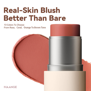 MAANGE Venta al por mayor Creamy <span class=keywords><strong>Blush</strong></span> Stick Multi-Use & Buildable Natural <span class=keywords><strong>Blush</strong></span> Stick para maquillaje facial <span class=keywords><strong>Blush</strong></span> - Product Image 2