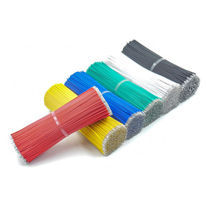 UL1007 26AWG <b>Black</b> Stripped and Tinned Wires Electric Wiring <b>Harness</b> - Product Image 2