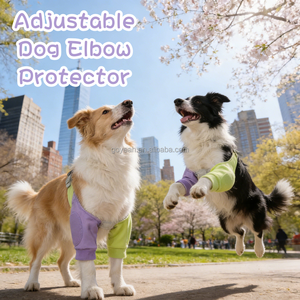 Manica Traspirante e Morbida per Zampe Anteriori di Cani, Protezione Regolabile per Gomito <span class=keywords><strong>del</strong></span> <span class=keywords><strong>Cane</strong></span> - Product Image 2