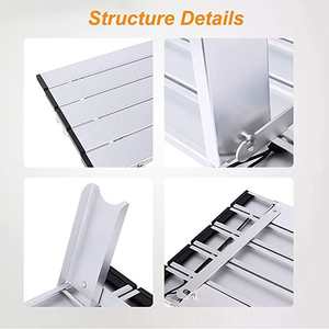 Mesa de Picnic Plegable para Playa, Ultraligera, de Aluminio, Pequeña, Portátil, Compacta, para Exteriores, Barbacoa, Camping - Product Image 2