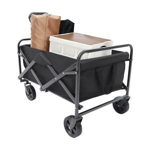 Inklapbare waterdichte buitenmeubelen campingkar <span class=keywords><strong>trolley</strong></span> super versterkt voor winkelen handkar - Product Image 4