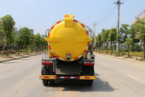 รถดูดสิ่งปฏิกูลแบบเทเองได้ ขนาด 5000 ลิตร ยี่ห้อ Dongfeng ขับเคลื่อน 4x2 สำหรับขนส่งน้ำเสียในประเทศ - Product Image 5