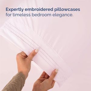 90 Ngày Cửa Sổ Oeko-TEX Sang Trọng 300T Thêu 100% Cotton 4 Mảnh Khăn Ga Giường Đặt Bộ Đồ Giường Bộ Cho Khách Sạn 90 Ngày Cửa Sổ - Product Image 3