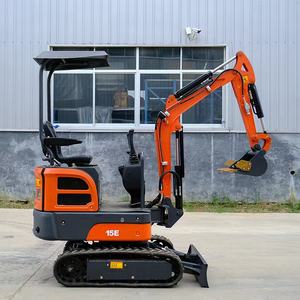 Mini-excavatrice de 1,5 tonne avec moteur, confortable et facile à utiliser pour l'agriculture familiale et les vergers - Product Image 5