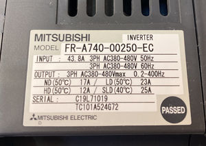 ซีรีส์ FR-A740 ตัวแปลงความถี่ประสิทธิภาพสูง FR-A740-00250-EC PLC ระบบควบคุมอุตสาหกรรม อุตสาหกรรม - Product Image 2