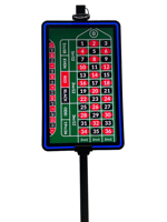 Machine de roulette double face TOPONETECH 27 pouces pour casino, écran double face 27 pouces