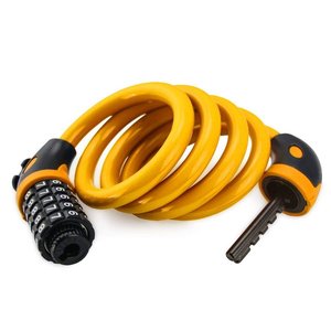 Lucchetto <span class=keywords><strong>Antifurto</strong></span> KST in Acciaio con Cavo e Codice a 4 Cifre per Biciclette da Montagna, Vendita all'Ingrosso - Product Image 6