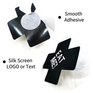 8cm Auto-Adhésif X Couvre-Mamelons X Noir Sexy <span class=keywords><strong>Rouge</strong></span> Crosscute Fille Sexy Couvre-Mamelons - Product Image 6