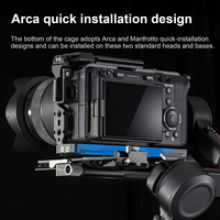 Selens photographie stabilisateur secousse réduction équilibre support caméra Support étui Cage pour Sony FX3 FX30
