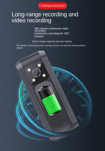 Telecamera Indossabile Full HD 1080P con Streaming Live, Registratore con Visione Notturna e Archiviazione Esterna M01 - Product Image 5