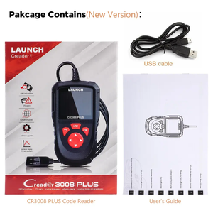 Nueva llegada <span class=keywords><strong>LAUNCH</strong></span> X431 <span class=keywords><strong>CR3008</strong></span> PLUS EVAP sistema prueba datos completo OBDII/EOBD lector de código escáner Creader herramientas de escaneo - Product Image 3