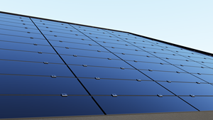 Paneles Solares Bifaciales Tipo N para Techos de Viviendas, Tejas y Láminas Solares Hechas de Silicio Monocristalino F-12H30NDG-80W N - Product Image 2