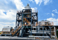 Évaporateur à film tombant 200-1000 L/h pour la récupération de solvants, la concentration d'huiles essentielles et la traitement des liquides thermosensibles